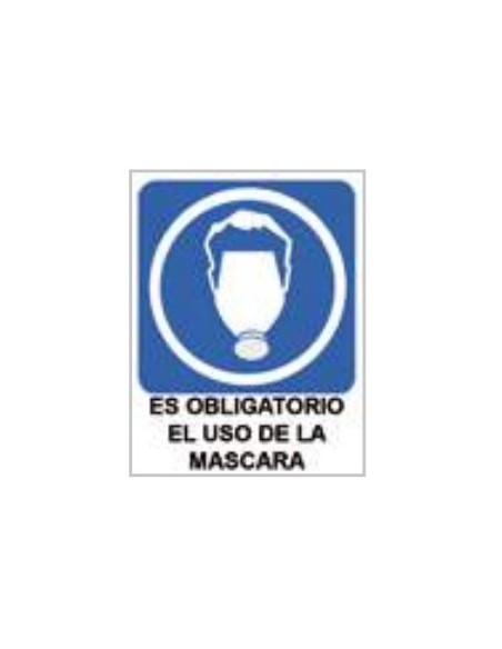 Cartel señal PVC obligatorio 40x30 cm