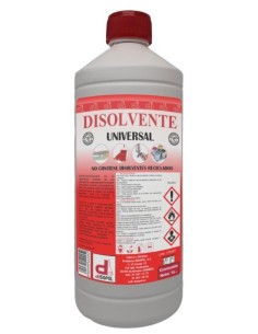 Disolvente universal envase de plástico