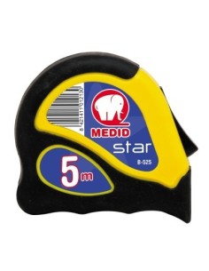 Flexómetro bimaterial con freno mod STAR