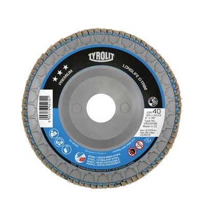 Disco de láminas circonio alto rendimiento lONGLIFE C-TRIM 115mm