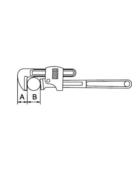 Llave grifa STILLSON reforzada