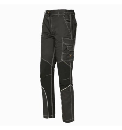 Pantalón elástico gris oscuro STRETCH EXTREME