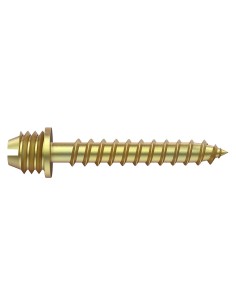 Tirafondo de doble rosca para abrazaderas M-6 bicromatado