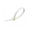 Brida de nylon 100 uds blanca