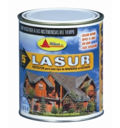 Lasur protector madera exterior 750 ml