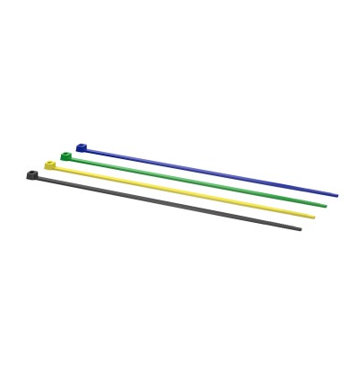 Brida de nylon 100 uds azul
