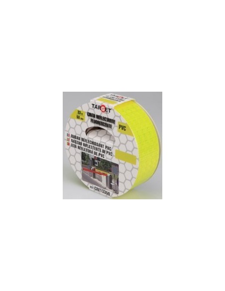 Rollo cinta reflectante adhesiva 50 mm x 33 m