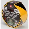 Rollo cinta señalización adhesiva PVC 50 mm x 3 m