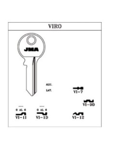 Copia llave de serreta en bruto mod VI