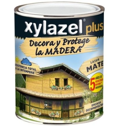 Lasur protector madera exterior mate 750 ml