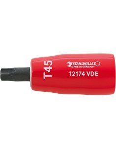 Llave de vaso punta huella Torx VDE 1000V 3/8" mod 12174
