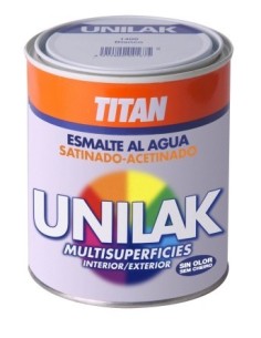 Esmalte laca al agua satinado 750 ml UNILAK