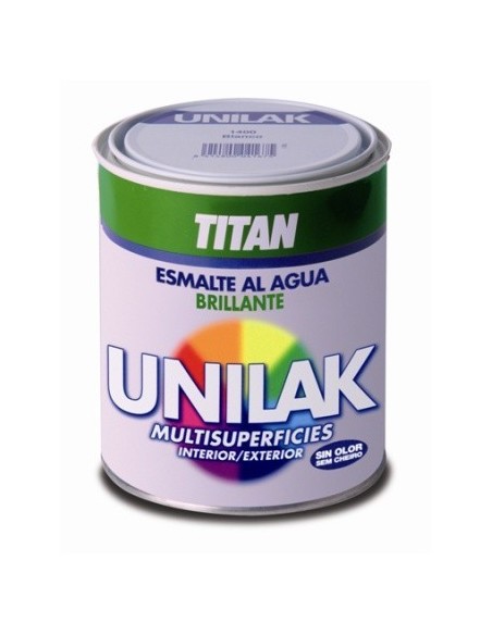 Esmalte laca al agua satinado 375 ml UNILAK