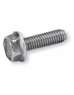 Tornillo hexagonal con arandela grafilada DIN6921 88 zincado