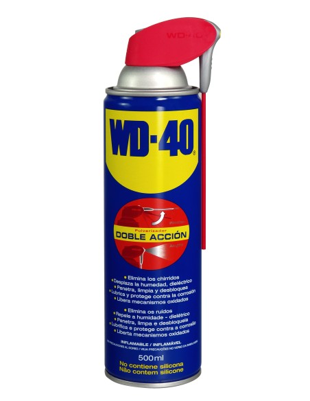 Lubricante en spray multiusos cánula doble acción