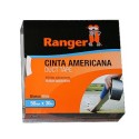 Cinta americana adhesiva RANGER 10mx50mm