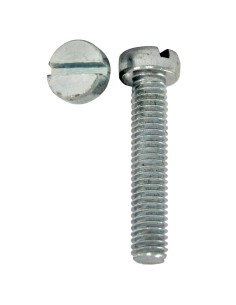Tornillo cabeza cilíndrica plana DIN84 zincado