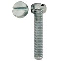 Tornillo cabeza cilíndrica plana DIN84 zincado