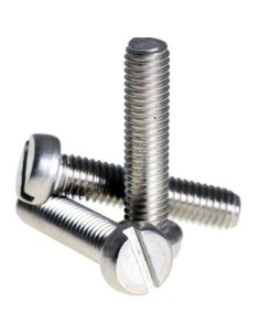 Tornillo cabeza cilíndrica plana DIN84 inoxidable A2