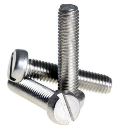 Tornillo cabeza cilíndrica plana DIN84 inoxidable A2