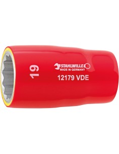 Llave de vaso 12 caras VDE 1000V 1/2" mod 12179