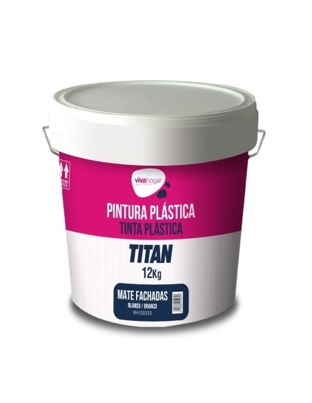 Pintura plástica blanca mate interiorahada