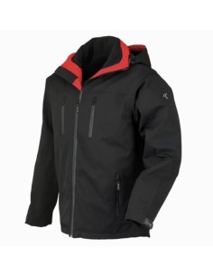 Chaquetón softshell negro FOXY