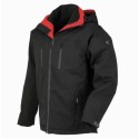 Chaquetón softshell negro FOXY