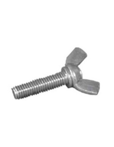 Tornillo de mariposa acuñada zincado