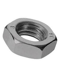 Contra tuerca hexagonal DIN936 17H zincada