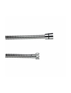 Flexo ducha y baño doble engatillado acero/latón DUAL FLEX