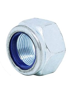 Tuerca hexagonal autoblocante DIN985 clase 8 zincada
