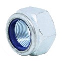 Tuerca hexagonal autoblocante DIN985 clase 8 zincada