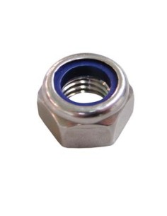 Tuerca hexagonal autoblocante DIN985 inoxidable A2