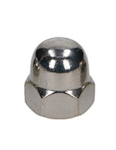 Tuerca hexagonal ciega DIN1587 inoxidable A2