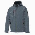 Chaqueta softshell acolchada gris PERFECT