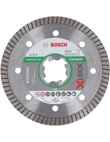 Disco de diamante sistema X-LOCK para porcelánico BEST FOR