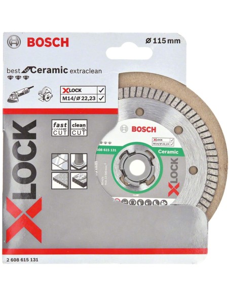 Disco de diamante sistema X-LOCK para porcelánico BEST FOR