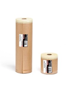 Rollo papel protector con cinta krepp 45 m lineales