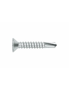 Tornillo autotaladrante DIN7504-P cabeza avellanada zincado