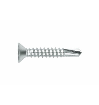 Tornillo autotaladrante DIN7504-P cabeza avellanada zincado