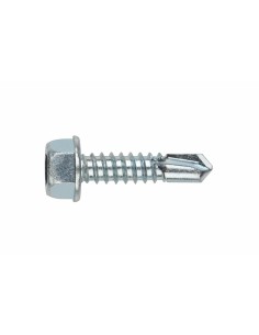 Tornillo DIN7504-K cabeza hexagonal zincado en mini caja