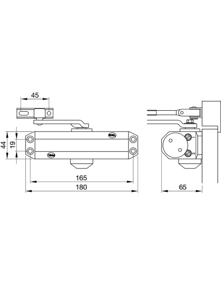 Cierrapuertas mod C-203