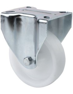 Rueda fija con platina sin freno serie ZV-UT