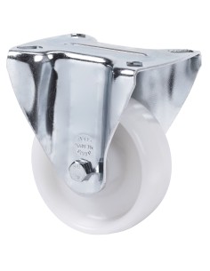 Rueda fija con platina sin freno serie TV-TN