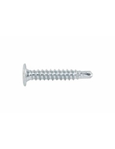 Tornillo autotaladrante cabeza extra plana zincado mod BCPZ