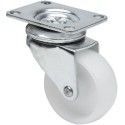 Rueda giratoria con platina sin freno serie Z-BP