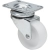 Rueda giratoria con platina sin freno serie Z-BP