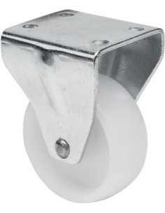 Rueda fija con platina sin freno serie Z-BP