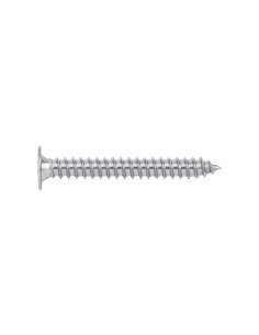 Tornillo rosca chapa cabeza extra plana zincado TCPZ